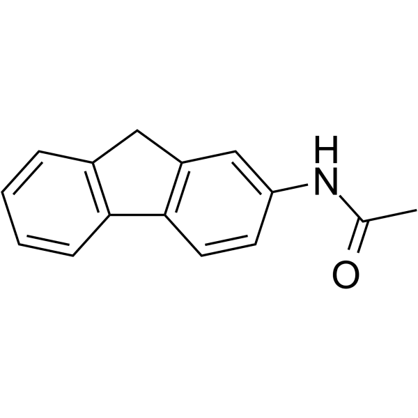 2-Acetamidofluorene  Structure