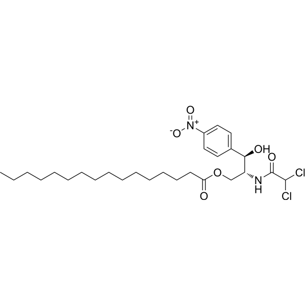 Chloramphenicol palmitate Structure