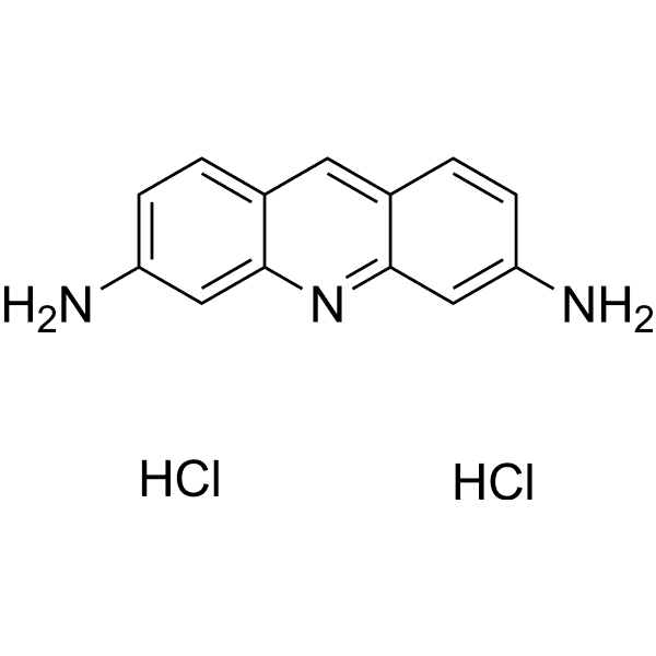 Proflavine dihydrochloride Structure