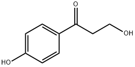3-Hydroxy-1-(4-hydroxyphenyl)propan-1-one Structure