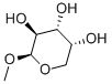 Methyl β-D-arabinopyranoside Structure