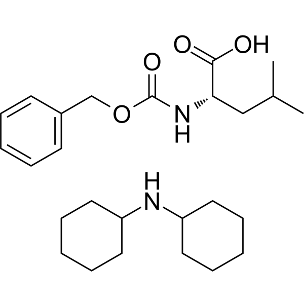 Z-Leu-OH.DCHA Structure