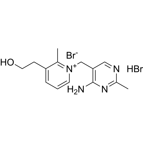Pyrithiamine hydrobromide Structure