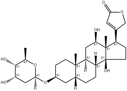 Digoxigenin Monodigitoxoside Structure