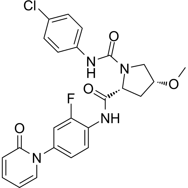 Eribaxaban Structure
