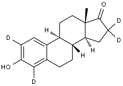 Estrone-d4 Structure