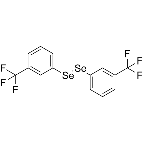 1,2-Bis(3-(trifluoromethyl)phenyl)diselane  Structure