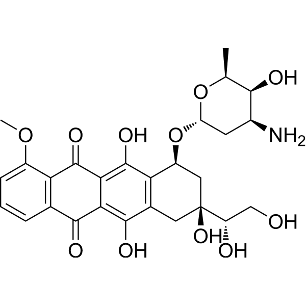 Doxorubicinol Structure