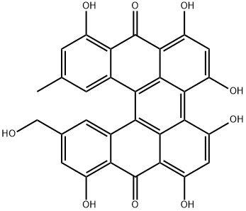 Protopseudohypericin Structure