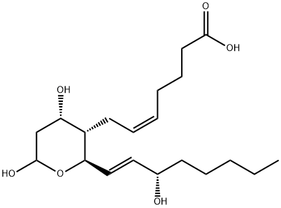 Thromboxane B2 Structure