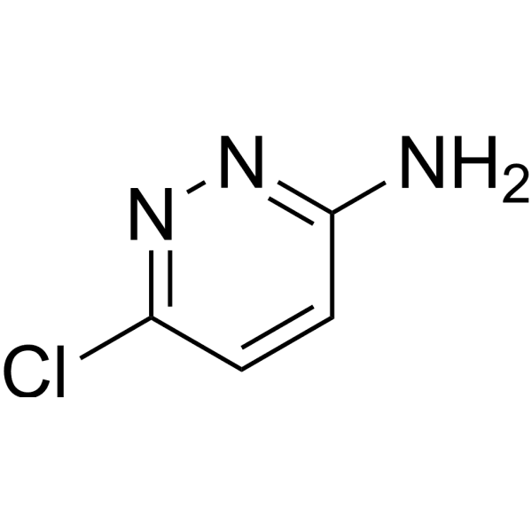 3-Amino-6-chloropyridazine Structure