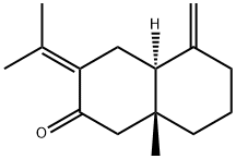 Selina-4(15),7(11)-dien-8-one Structure