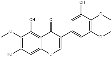 Irigenin Structure