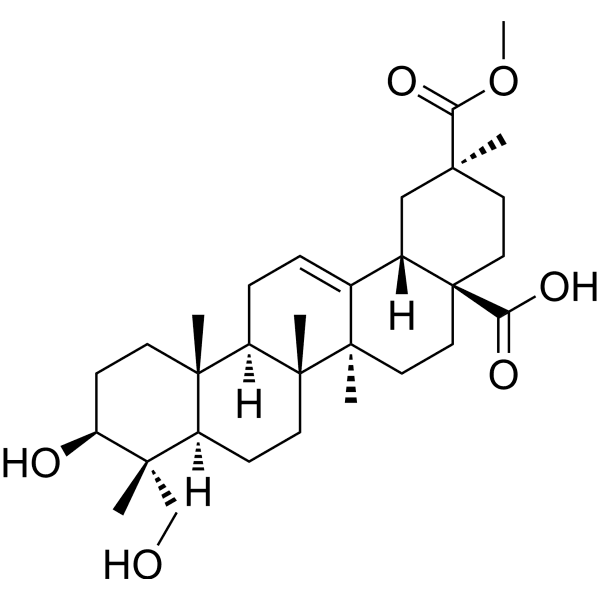 Phytolaccagenic acid Structure