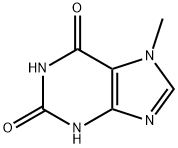 7-Methylxanthine Structure