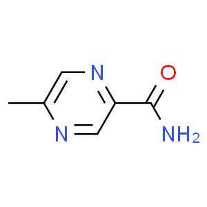 5-Methylpyrazine-2-Carboxamide  Structure