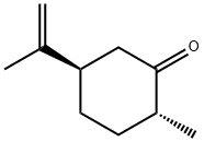 (1R,4R)-(+)-Dihydrocarvone Structure