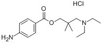 Dimethocaine hydrochloride Structure