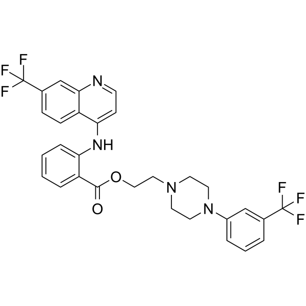 Antrafenine Structure