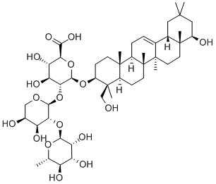 Soyasaponin II Structure