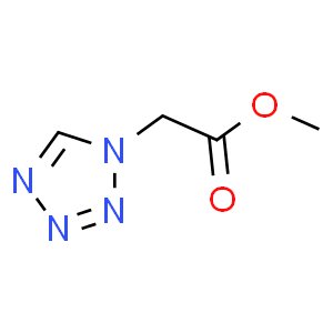 Methyl Tetrazole-1-acetate  Structure