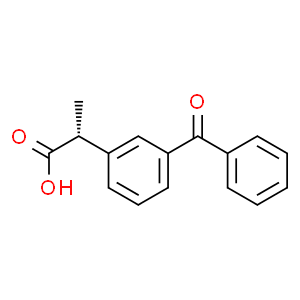 (R)-Ketoprofen  Structure