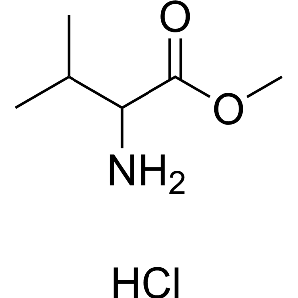 H-DL-Val-OMe.HCl Structure
