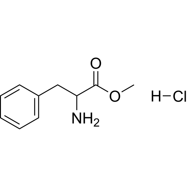 H-DL-Phe-OMe.HCl Structure