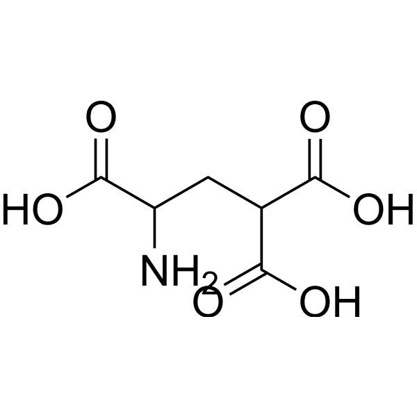 γ-Carboxy-DL-glutamic acid Structure