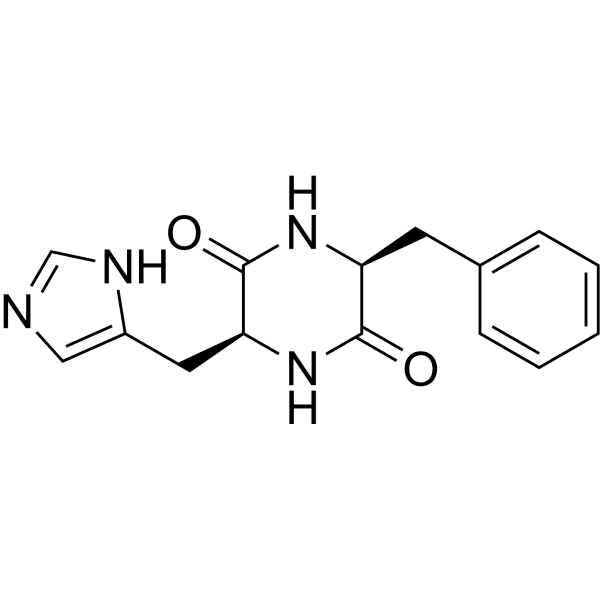 Cyclo(His-Phe) Structure