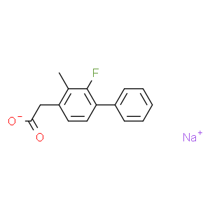 Flurbiprofen Sodium  Structure
