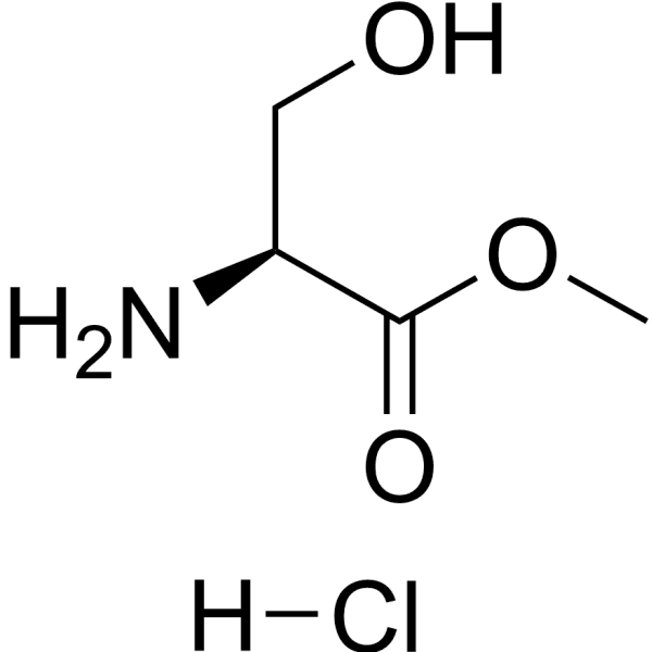 L-Serine methyl ester hydrochloride Structure