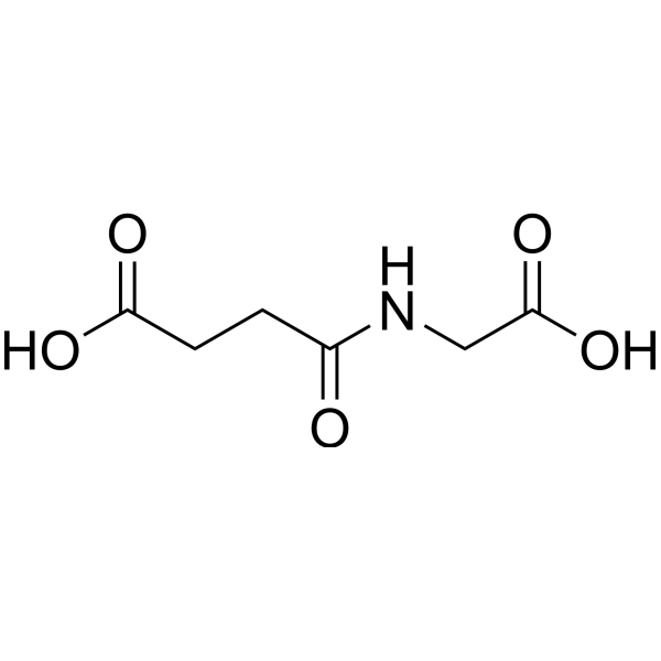 N-Succinylglycine Structure