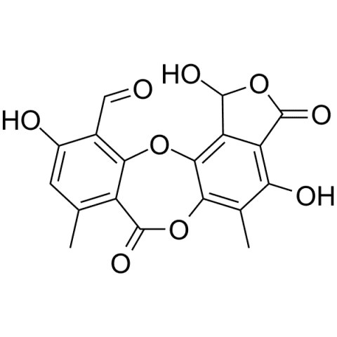 Norstictic acid Structure