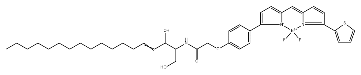 BODIPY TR Ceramide Structure