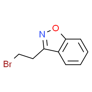 3-(2-Bromoethyl)benzo[d]isoxazole  Structure