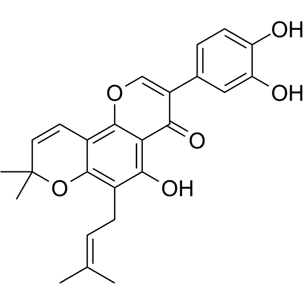 Pomiferin Structure
