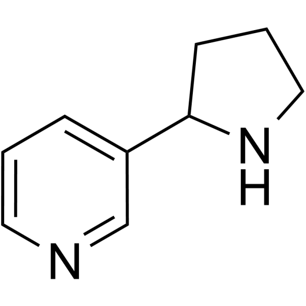 (±)-Nornicotine  Structure