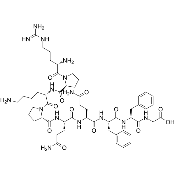Substance P (1-9) Structure