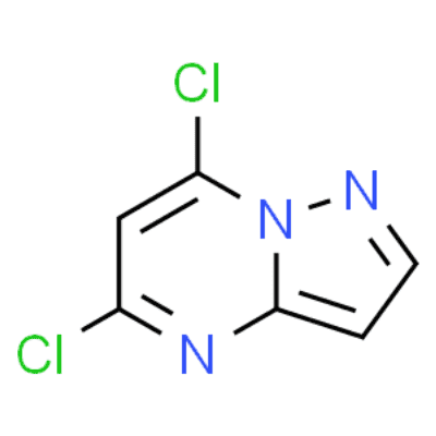 5,7-dichloropyrazolo[1,5-a]pyrimidine  Structure