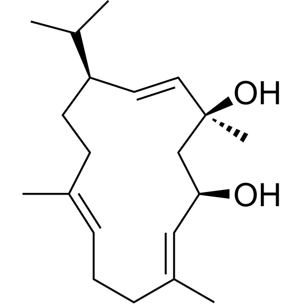 α-Cembrenediol Structure