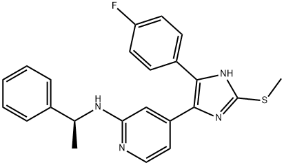 p38 MAP Kinase Inhibitor III Structure