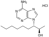EHNA hydrochloride Structure