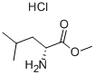 (R)-methyl 2-amino-4-methylpentanoate hydrochloride Structure