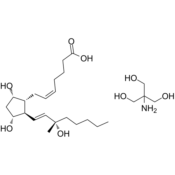 Carboprost tromethamine Structure
