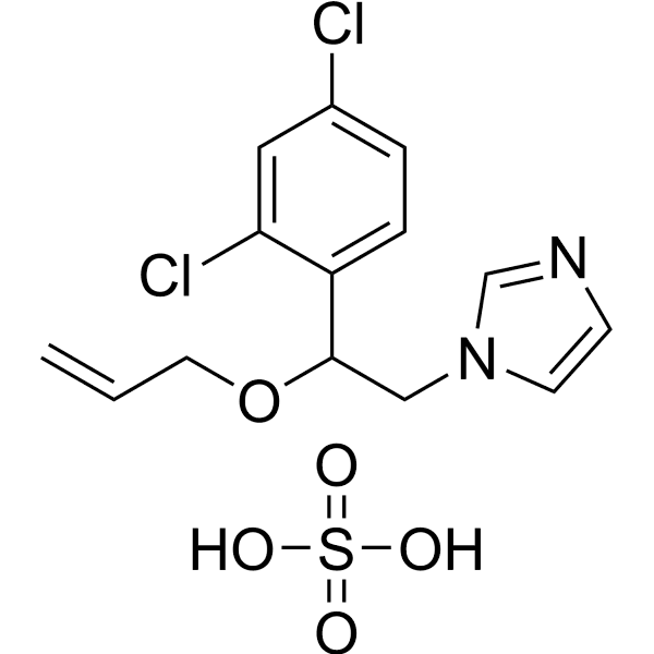 Imazalil sulfate Structure