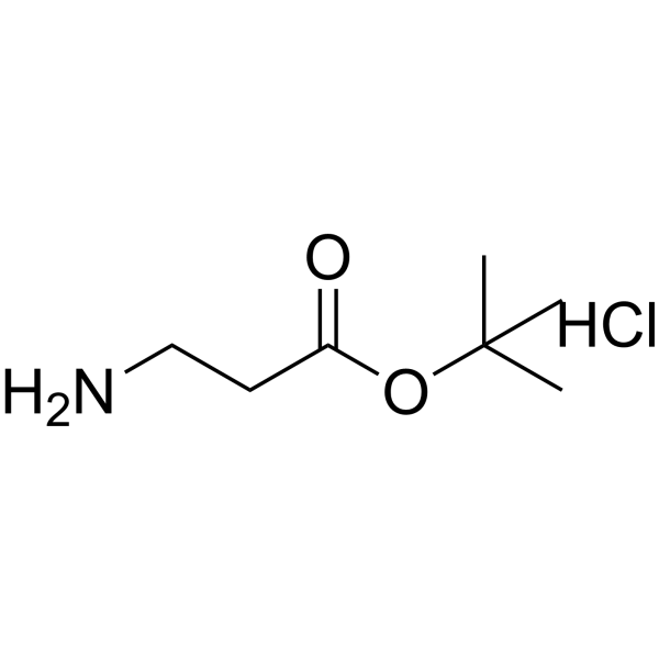 H-β-Ala-OtBu.HCl Structure