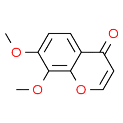 7,8-Dimethoxy-4H-chromen-4-one  Structure