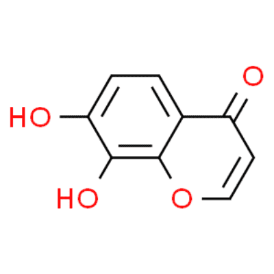 7,8-dihydroxy-4H-chromen-4-one  Structure