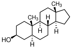 5α-Androstan-3β-ol Structure